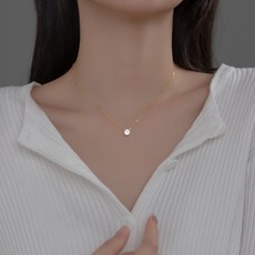 디아더컬러 미니 CZ 목걸이 SM 030