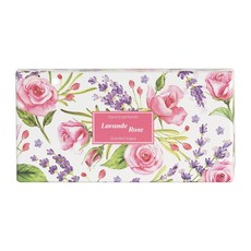 ESPRIT PROVENCE 奢華植物皂禮盒組 玫瑰 + 薰衣草 200g, 1組