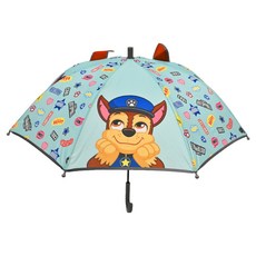 KiKimmy 汪汪隊立大功 兒童造型雨傘 可愛卡通傘面 彎勾握把設計 圓潤傘珠設計
