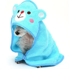 펫스타일 애니멀 팜 타월 겸 가운, BlueBear, 1개