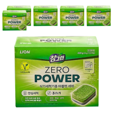 Chamgreen Zero Power 洗碗機專用洗碗錠 30入, 420g, 6盒