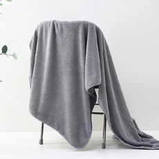 泰坦海灘巾 140 x 70 cm, 1個, 灰色