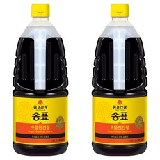 몽고간장 송표 으뜸진간장, 1.5L, 2개