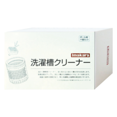 imakara 伊瑪卡拉 洗衣機槽污垢清潔錠 10顆, 1盒, 167g