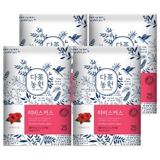 TEA GARDEN 洛神花三角茶包, 1.2g, 25個, 4袋