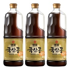 Sempio 膳府 釀造醬油, 1.7L, 3個