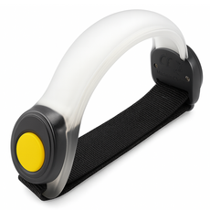 오르비아 팔목 발목 LED 야광 안전밴드, 노란색(램프), 1개