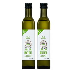 어니스트 코코넛 MCT 오일 C8 C10 포함, 500ml, 2개