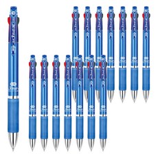 자바펜 제트 3볼 M 0.38mm, 블루, 15개입