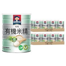 QUAKER 桂格 有機米精 4個月以上適用, 300g, 48罐