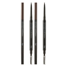 THE FACE SHOP 菲詩小舖 fmgt Browmaster 纖細眉筆, 02 棕色, 2個