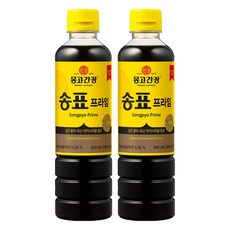 몽고간장 송표 프라임, 500ml, 2개