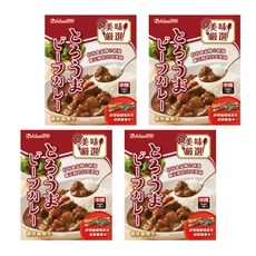 House 好侍 調理包 咖哩牛, 最經典日式咖哩口味 焙煎洋蔥搭配獨家研發的特製咖哩 口感溫順不膩口, 200g, 4盒