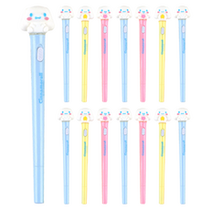 산리오캐릭터즈 시나모롤 피규어 라이트펜 3종 문구세트, 혼합색상(랜덤발송), 5세트