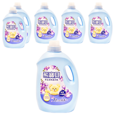 Snuggle 熊寶貝 香氛柔軟護衣精 優雅小蒼蘭香氣, 3L, 6桶