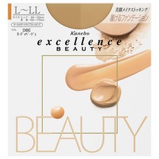 kanebo 絲襪beauty-dbe-l-ll，自然修飾膚色，舒適透氣，展現優美腿部線條, 1入, L~LL, DBE ヌーディベージュ