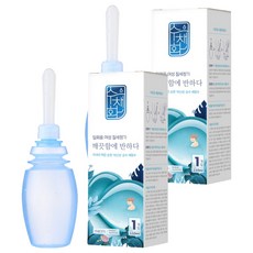 수채화 일회용 여성 질세정기, 110ml, 2개
