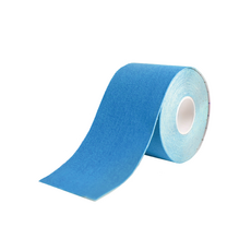 Flowers 花芊 Kinesiology tape 肌肉運動膠帶 肌內效貼布 藍色, 1捲, 1入