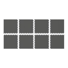 이고진 런닝머신 퍼즐매트 20mm 8P 세트, 샌드브라운 / 다크그레이