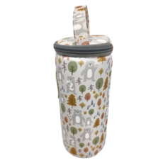 SO In SEWInG 所以相縫 獨家花色奶瓶保溫袋, 47g, 擁抱森林熊