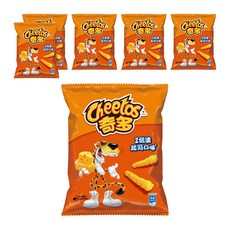 奇多 2倍濃起司口味玉米棒，酥脆紮實口感，香濃起司風味, 46g, 6包