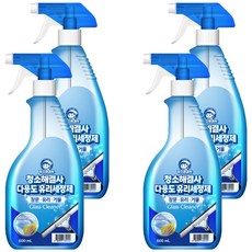 청소해결사 다용도 유리세정제, 600ml, 4개