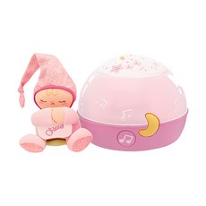 chicco 舒眠星星投射夜燈 0個月以上, 粉紅色