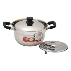 中華居家系列 珍珠金屬不鏽鋼鍋 IH適用 HC-283, 20cm, 1個