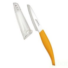 附套水果刀 FC-102, 橘色, 1支