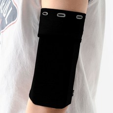 Hensen 高級跑步手拿包臂帶 S, 1個, 黑色