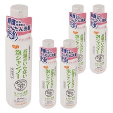 pigeon 貝親 免沖水洗髮泡沫, 200ml, 5瓶