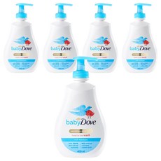 베이비도브 유아용 바디워시 리치모이스처, 400ml, 5개