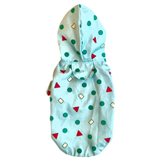 SassyDog 點點針織外套 犬用 500g, 綠色, 1件