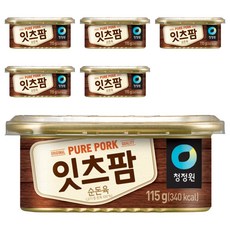 청정원 잇츠팜 햄통조림, 115g, 6개