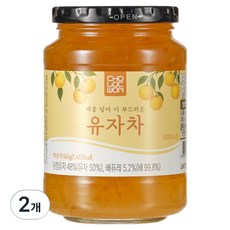CHOLOCWON 加入果肉更柔順的柚子茶, 560g, 1入, 2個