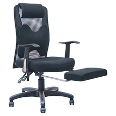 海莉大蝴蝶枕 台灣製造人體工學電腦椅, 黑色, 50 x 60 x 117cm