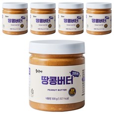 꿀이구마 땅콩버터 크런치, 5개, 300g