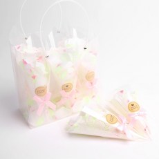 PARTYHAE 婚禮手持花灑筒套組, 蜜桃色, 1套