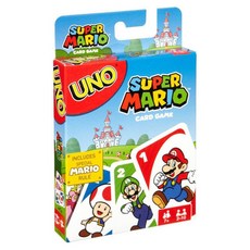 美國 UNO 卡丁車卡牌遊戲 包含百搭道具盒規則, 瑪利歐, 1組