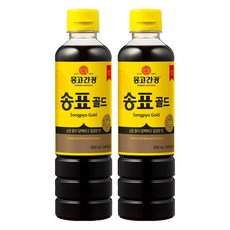 몽고간장 송표골드, 500ml, 2개