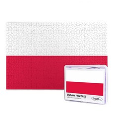 TAIWANG 台旺文創 波蘭國旗拼圖, 1000片, Multicolor, 1入