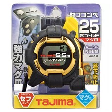 TaJIma 田島 G3捲尺 SFG3GLM25-55BL 附安全扣 磁鐵, 1個
