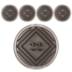 ver. 22 chosungah 髮際線遮瑕膏 4.2g, 5個, 1號 自然黑