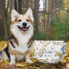 Jumax 狗狗口袋包, 1個, 白色