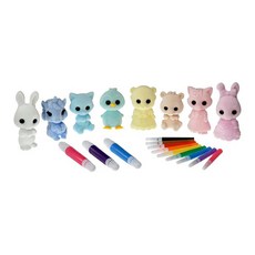 畫畫毛絨好朋友-夢幻小動物可愛豪華dx組, 1入, 夢幻小動物