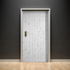 꾸미 폼나라 현관문 리폼키트, 옹이화이트