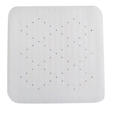 感恩使者 浴廁止滑墊/浴缸防滑墊 橡膠材質 台灣製, 白色 正方形, 55 x 55cm, 白色 正方形, 1個