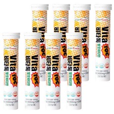 everteen 維他命C發泡錠 橘子口味 20顆入, 72g, 8個