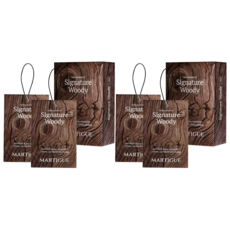 Martigue 香氛袋車用芳香劑2入, 經典木質調, 2套