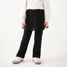 젤리스푼 아동용 발레코어 쉬폰 부츠컷 레깅스